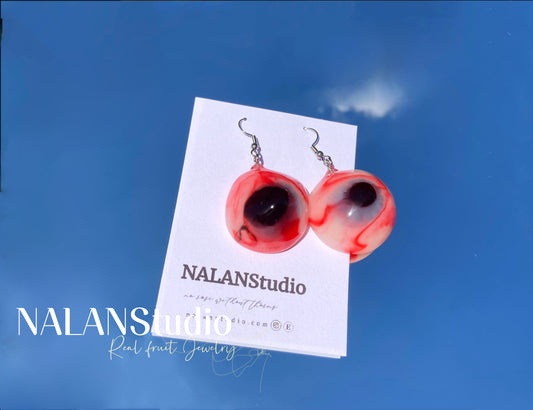Real candy in the resin eyeball candy Jewelry - Nalan studio 
