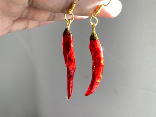Hot chili peppers Earring