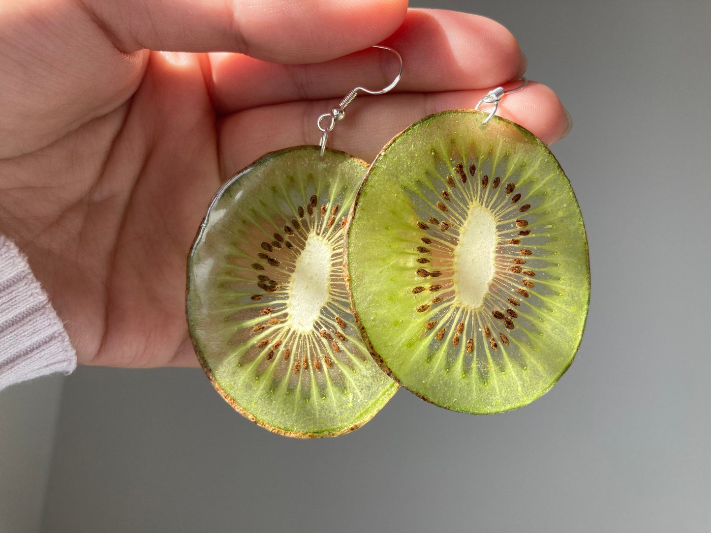 Real Kiwi Earring - Nalan studio