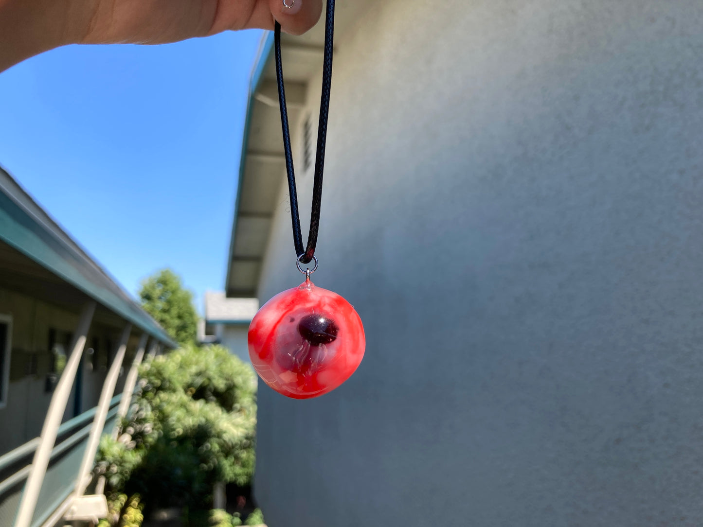 Real candy in the resin eyeball candy Jewelry - Nalan studio 