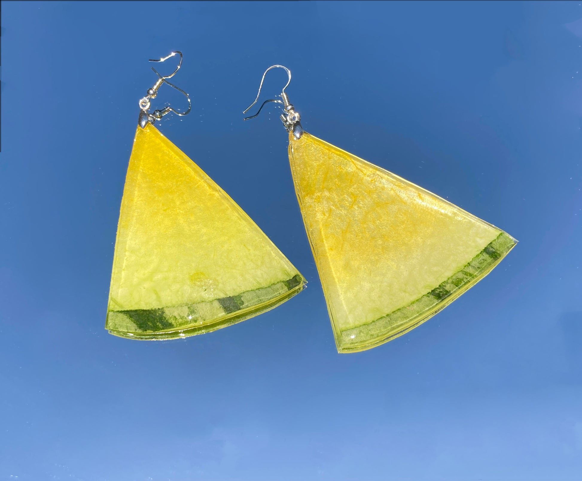 Yellow watermelon Earring - Nalan studio 